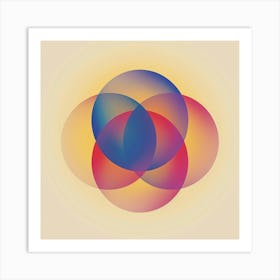 Circle Of Color Art Print