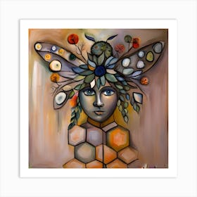 Bee Goddess Art Print