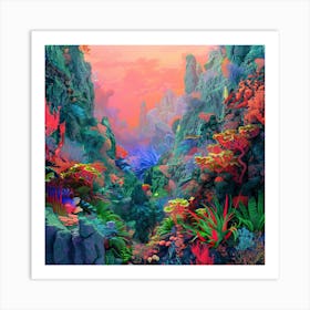 Coral Reef 9 Art Print