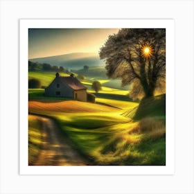 Country Road 18 Art Print