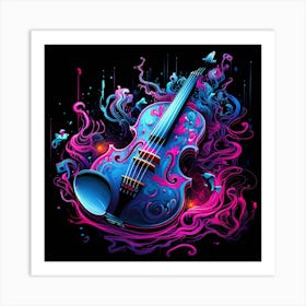 Violin Art Art Print