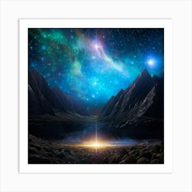 Starry Sky 5 Art Print