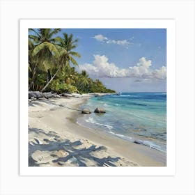 beachside Art Print