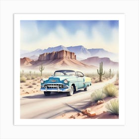 Car Art 66 Art Print