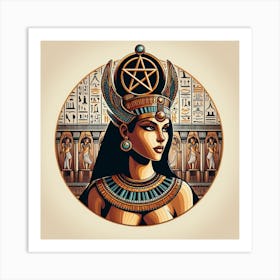 Egyptian Goddess Art Print