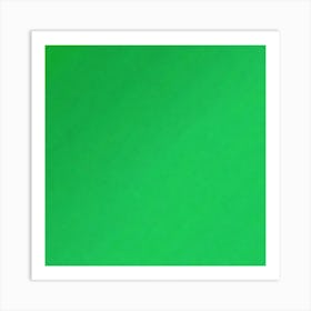 Green Background 1 Art Print