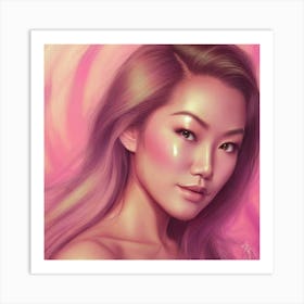 Asian Beauty Art Print