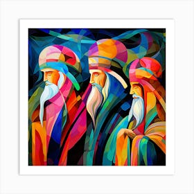 Three Wise Men 4 Art Print