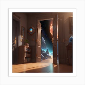 Room In Space Art Print