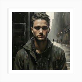 'The Rain' 1 Art Print