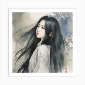 Chinese Girl 1 Art Print