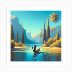 Gondola Art Print