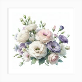 Eustoma 1 Art Print