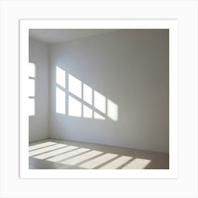 Empty Room - Empty Room Stock Videos & Royalty-Free Footage 6 Art Print