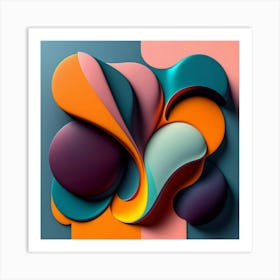 Abstract Art 6 Art Print