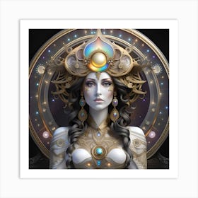 Ethereal Goddess 3 Art Print