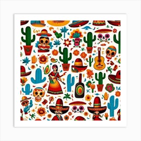 Mexican Mexican Mexican 1 Art Print