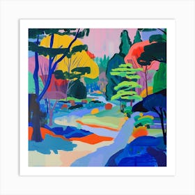 Colourful Gardens Rikugien Gardens Japan 4 Art Print