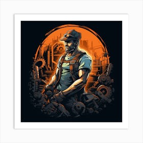 Steampunk 4 Art Print