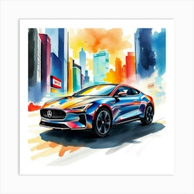 Car Art 205 Art Print