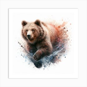 Grizzly Bear Art Print