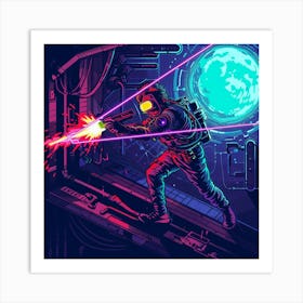 Sci - Fi Illustration Art Print