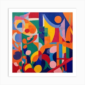 Abstract Painting 99 Art Print