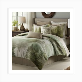 bedding Art Print