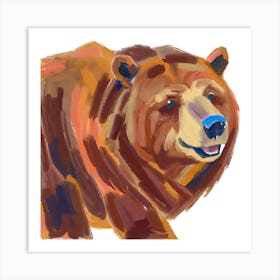 Grizzly Bear 02 Art Print