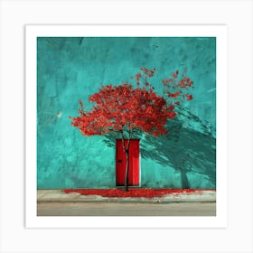 Red Door 8 Art Print