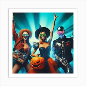 Halloween Party 6 Art Print