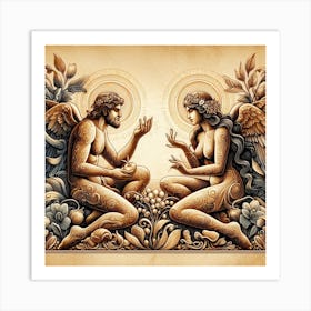 Angels Of Love Art Print