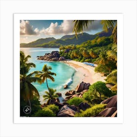 St Lucia Art Print