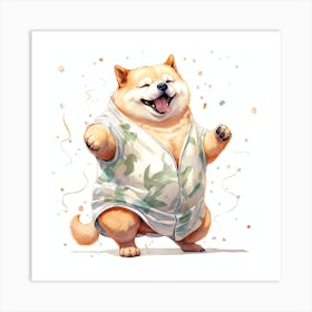 Shiba Inu 2 Art Print