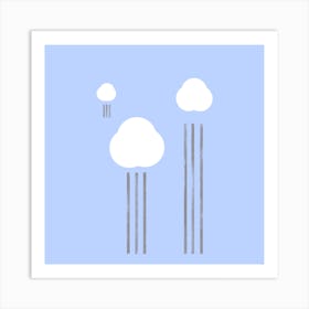 Raining Art Print