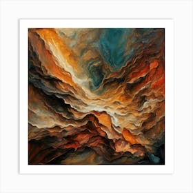 Abstract Painting 122 Art Print