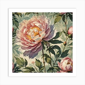 Peonies Art Print