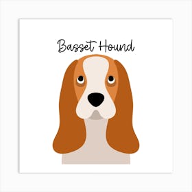 Basset Hound Art Print