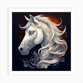 Horse Head 1 Art Print