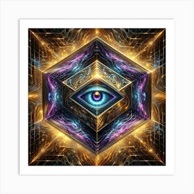 All Seeing Eye 1 Art Print