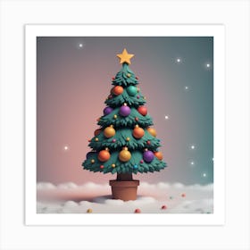 Christmas Tree 2 Art Print