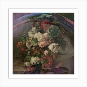 Flowers In A Bubble Art Print