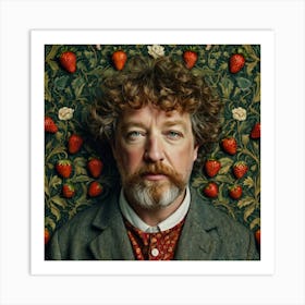 Default William Morris Strawberry Thief 1 Art Print