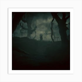 Whispers Of The Abyss Art Print