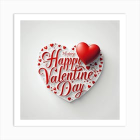 Happy Valentine Day 1 Art Print