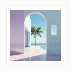 Doorway To The Beach 1 Art Print