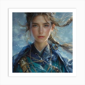 Chinese Girl 3 Art Print