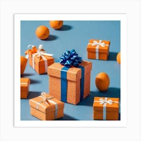 Gift Wrapping Art Print