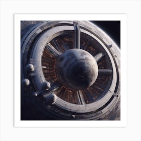 Space Station 25 Art Print