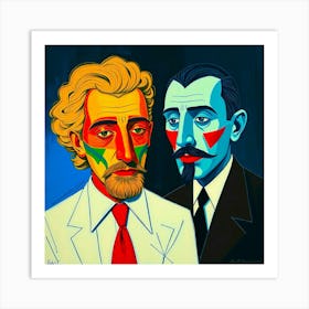 'Two Men' Art Print